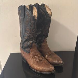 Dan Post Bull Hide Cowboy Boots